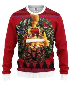 Garfield King Noel Mc Ugly Christmas Sweater