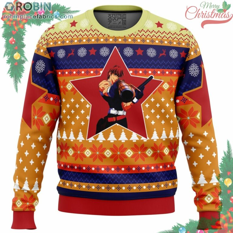 Gene Starwind Outlaw Star Ugly Christmas Sweater