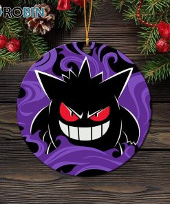 Gengar Pokemon Christmas Ornament Gengar Pokemon Christmas Ornament