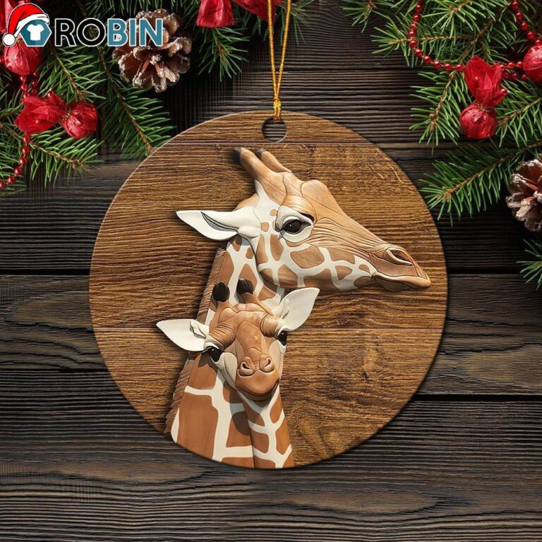 Giraffe Pokemon Christmas Ornament