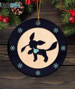 glaceon eevee evolution pokemon christmas ornament 1 ypxa6k