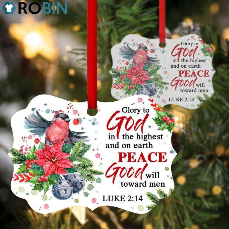 Glory To God In The ghest Heaven – Special Jesus Ornament