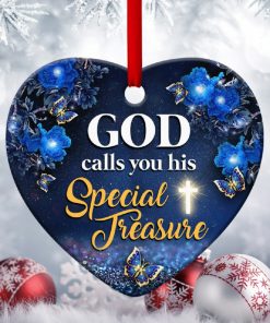 god calls you s special treasure beautiful flower heart ornament 1 j3QMe