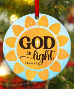 god is light sunflower circle ornament 1 QjDmC