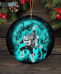 Goku Vegeta Moonlight Circle Ornament – Christmas Decorations Goku Vegeta Moonlight Circle Ornament – Christmas Decorations
