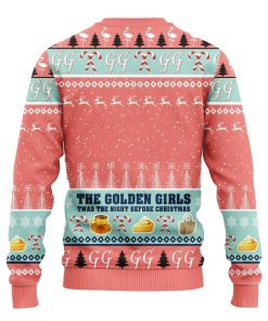 golden girl pink ugly christmas sweater 3 LWHjV