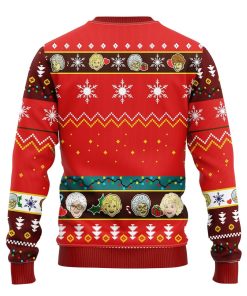golden girls ugly christmas sweatshirt red 2 FgV2r