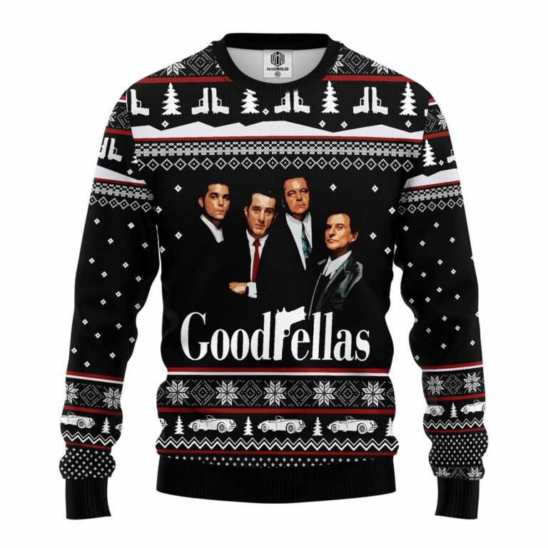 Goodfeallas Knitting Pattern Ugly Christmas Sweatshirt
