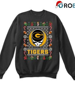Grambling State Tigers X Grateful Dead Ugly Christmas Sweatshirt
