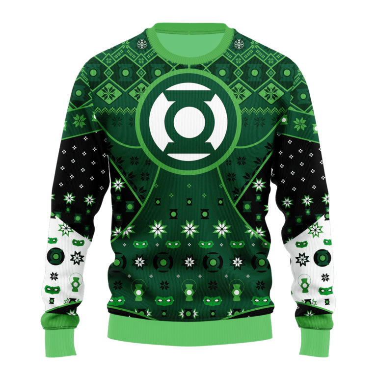 Green Lantern Ugly Christmas Sweatshirt Xmas Gift