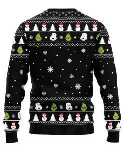 Grinch And Snoopy Ugly Christmas Sweatshirt