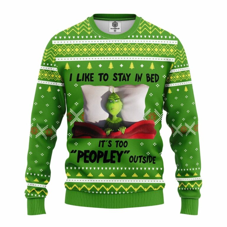 Grinch Sleep Ugly Christmas Sweater