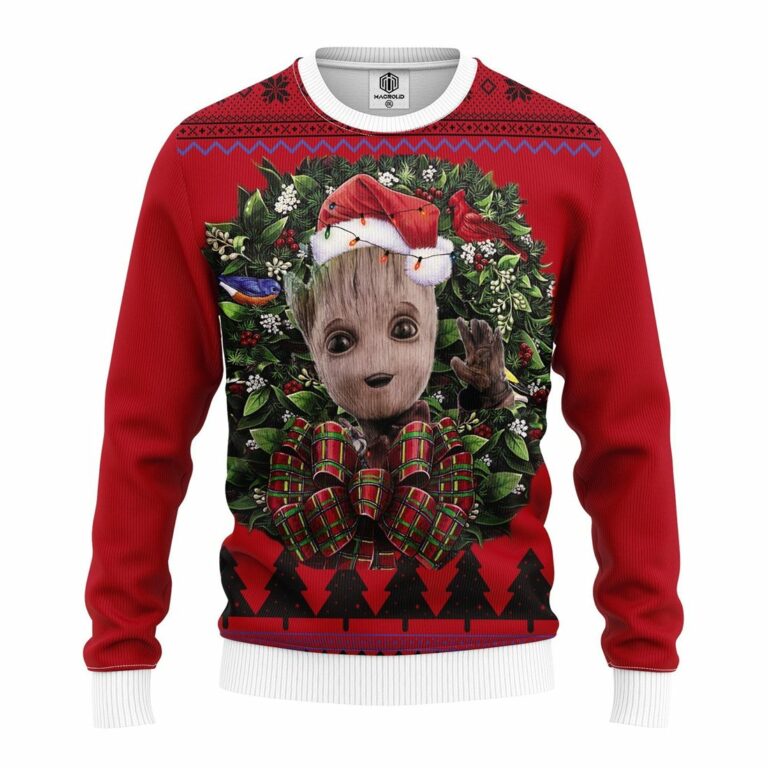 Groot 2 Guardians Of The Galaxy Noel Mc Ugly Christmas Sweater