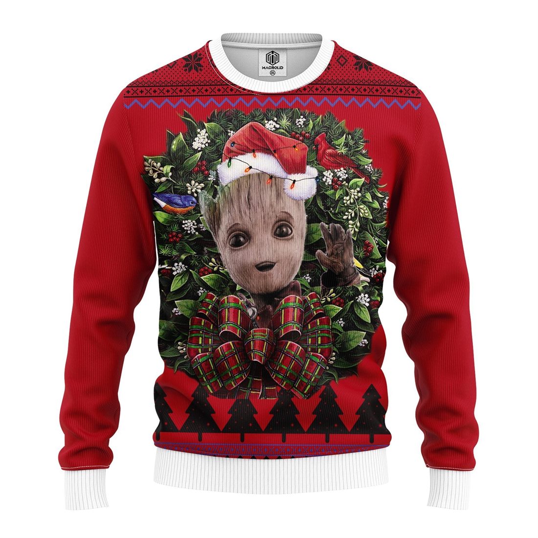 Groot 2 Guardians Of The Galaxy Noel Mc Ugly Christmas Sweater