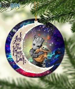 groot hold baby yoda love you to the moon galaxy ornament christmas decorations 1 cjjxkn