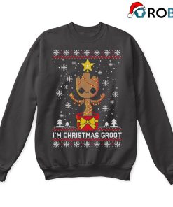 Guardians Of The Galaxy Im Christmas Groot Ugly Sweatshirt