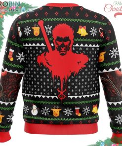 Guts Santa Claus Berzerk Ugly Christmas Sweater
