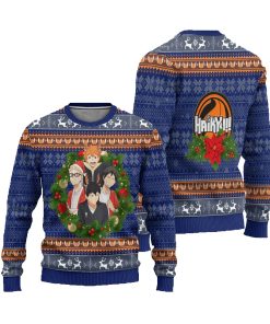 haikyuu ugly christmas sweatshirt anime xmas gift 3 gepakd
