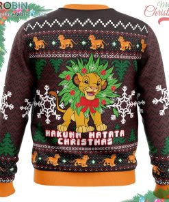 Hakuna Matata Lion King Ugly Christmas Sweater