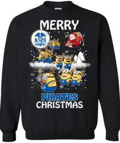 Hampton Pirates Minion Ugly Christmas Sweatshirt