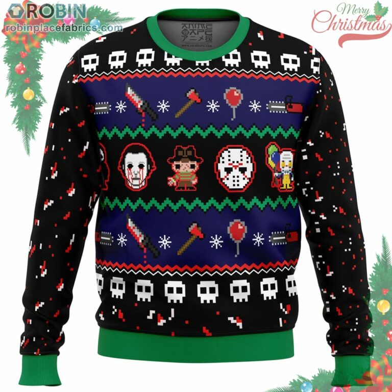 Happy Horrordays Ugly Christmas Sweater