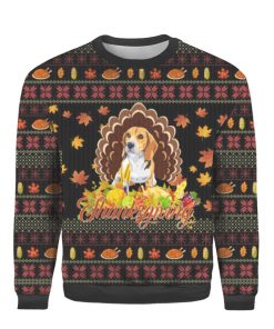 Happy Thanksgiving Funny Beagle Dog Christmas Ugly Sweatshirt, Sweater Happy Thanksgiving Funny Beagle Dog Christmas Ugly Sweatshirt, Sweater