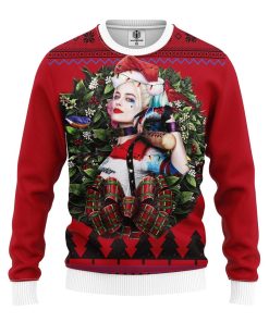 Harley Quinn Suicide Squad Noel Mc Ugly Christmas Sweatshirt