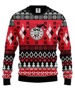 harley quinn ugly christmas sweater 1 WEOZb