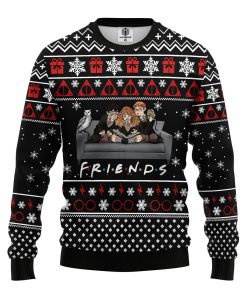 harry potter friends ugly christmas sweater 1 qxawxy