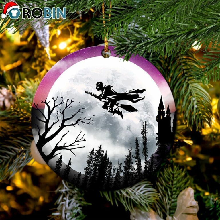 Harry Potter Moon Night Christmas Ornament