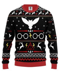 harry potter owl ugly christmas sweater 1 ohpgz