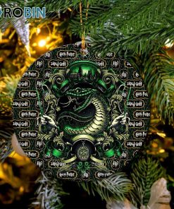 harry potter slytherin christmas ornament 1 oobiwg