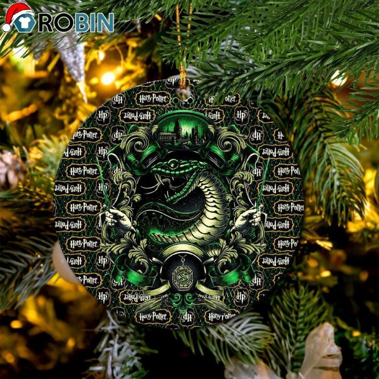 Harry Potter Slytherin Christmas Ornament