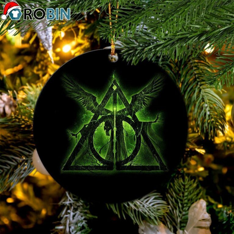 Harry Potter Symbol Moonlight Christmas Ornament