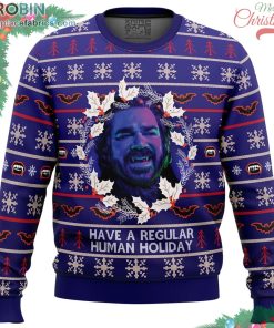 have a regular human holiday ugly christmas sweater 138 Ap4YA