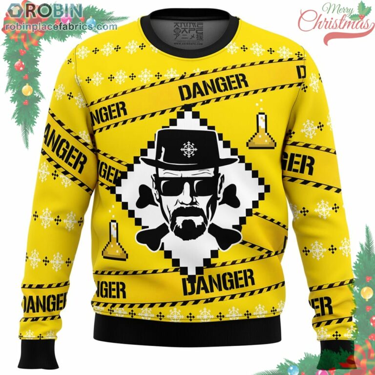 Heisenberg Breaking Bad Christmas Ugly Christmas Sweater