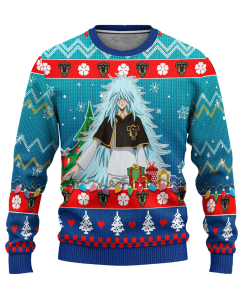 henry legolant anime ugly christmas sweatshirt black clover xmas gift 1 K8pT4