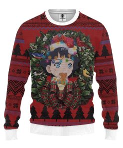 Himawari Crayon Shinchan Mc Ugly Christmas Sweatshirt
