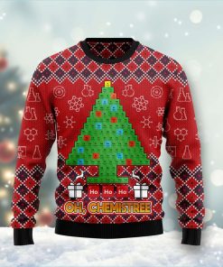 Ho Ho Ho Oh Chemistree Ugly Christmas Sweatshirt, Sweater