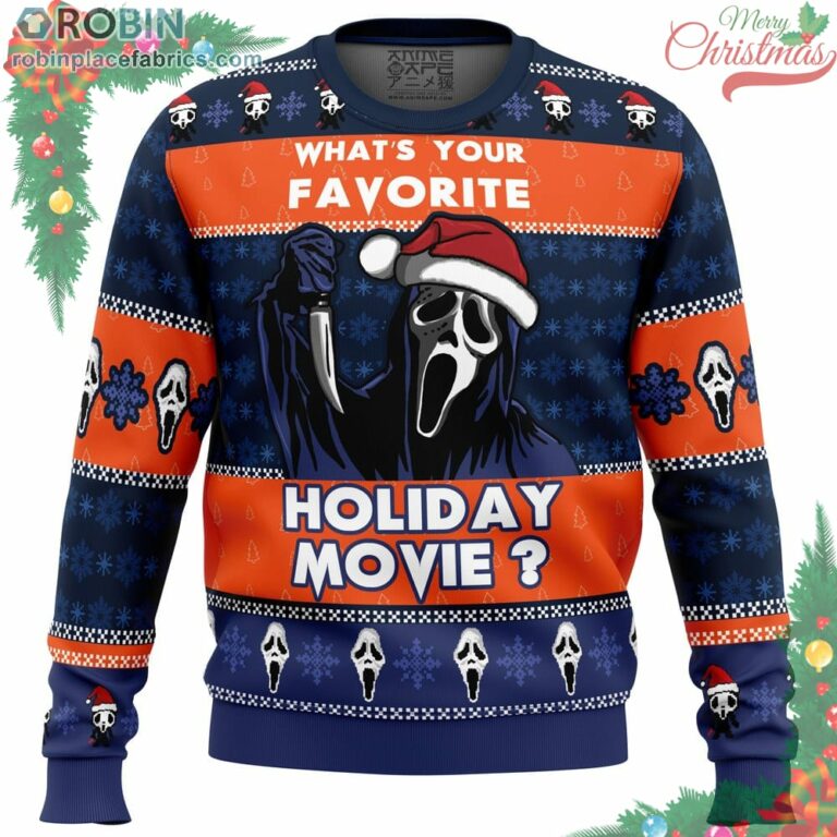 Holiday Scream Ugly Christmas Sweater