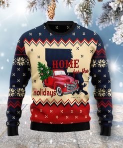 Home For The Holidays Louisiana Christmas Ugly Sweatshirt, Sweater