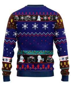 How To Train Your Dragon Toothless Love Ugly Christmas Sweater Blue
