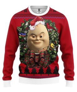 Humpty Dumpty Noel Mc Ugly Christmas Sweatshirt