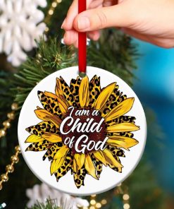 I Am A Child Of God Christian Circle Ornament I Am A Child Of God Christian Circle Ornament