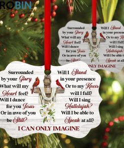 I Can Only Imagine – Lovely Floral Cross Ornament I Can Only Imagine – Lovely Floral Cross Ornament