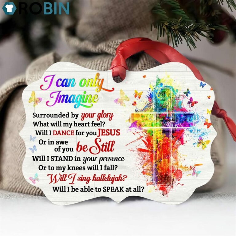 I Can Only Imagine – Special Christian Cross Ornament