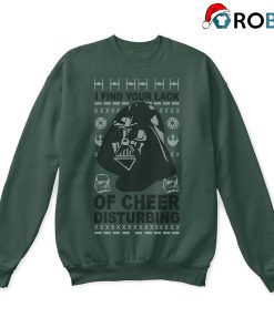 I Find Your Lack Of Cheer Disturbing Star Wars Ugly Christmas Sweatshirt