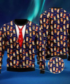 I Love Corgis Christmas Ugly Christmas Sweatshirt, Sweater
