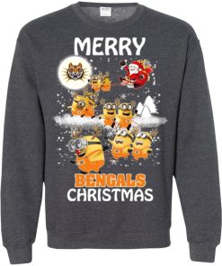 Idaho State Bengals Minion Ugly Christmas Sweatshirt