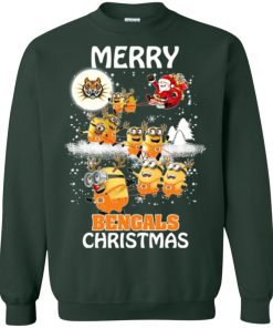 idaho state bengals minion ugly christmas sweatshirt 3 5AUjE